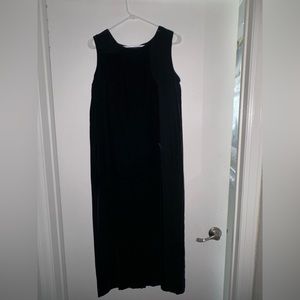 blue velvet dress
